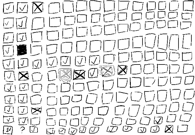 Glue slathered on the two mistake spots.