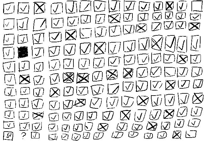 Map with B14 crossed off.