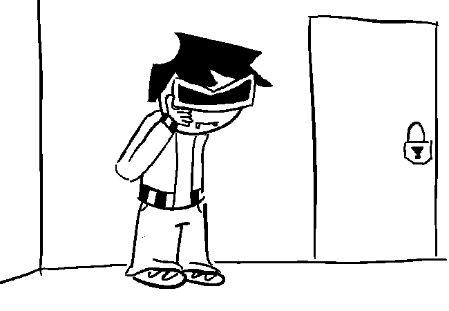 VisorDweeb reaching for the visors hesitantly