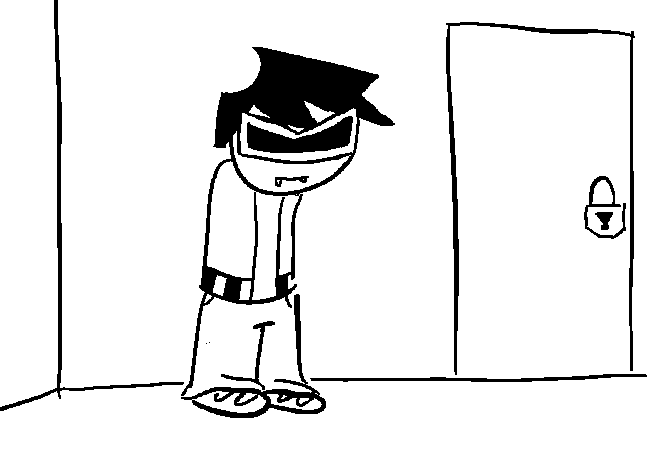 VisorDweeb looking at you slightly angrily