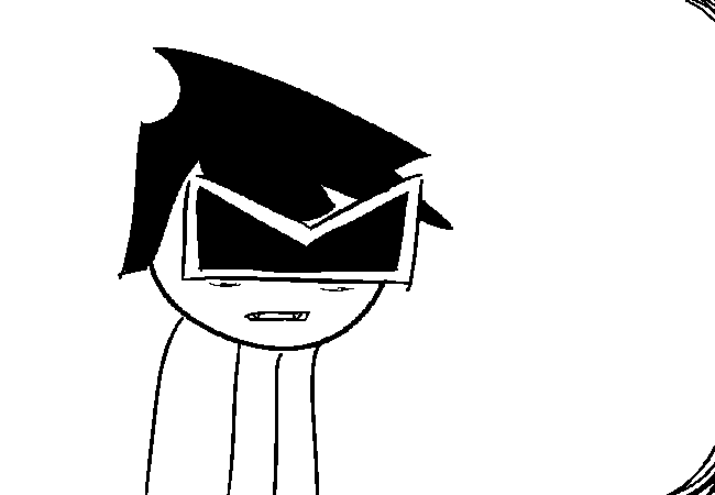 VisorDweeb beginning to calm down.