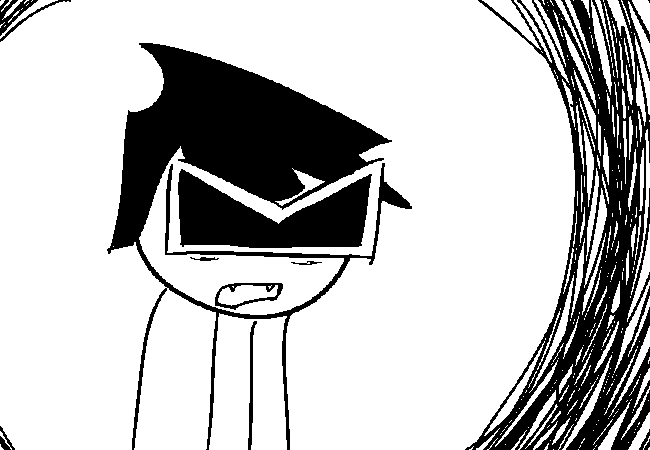 VisorDweeb panicking a bit before being METAPHORICALLY hit in the face by the command.