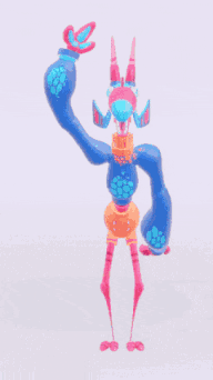 A Paint3D model of M