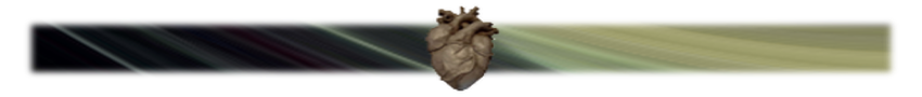 divider with dim colors and a heart in the middle