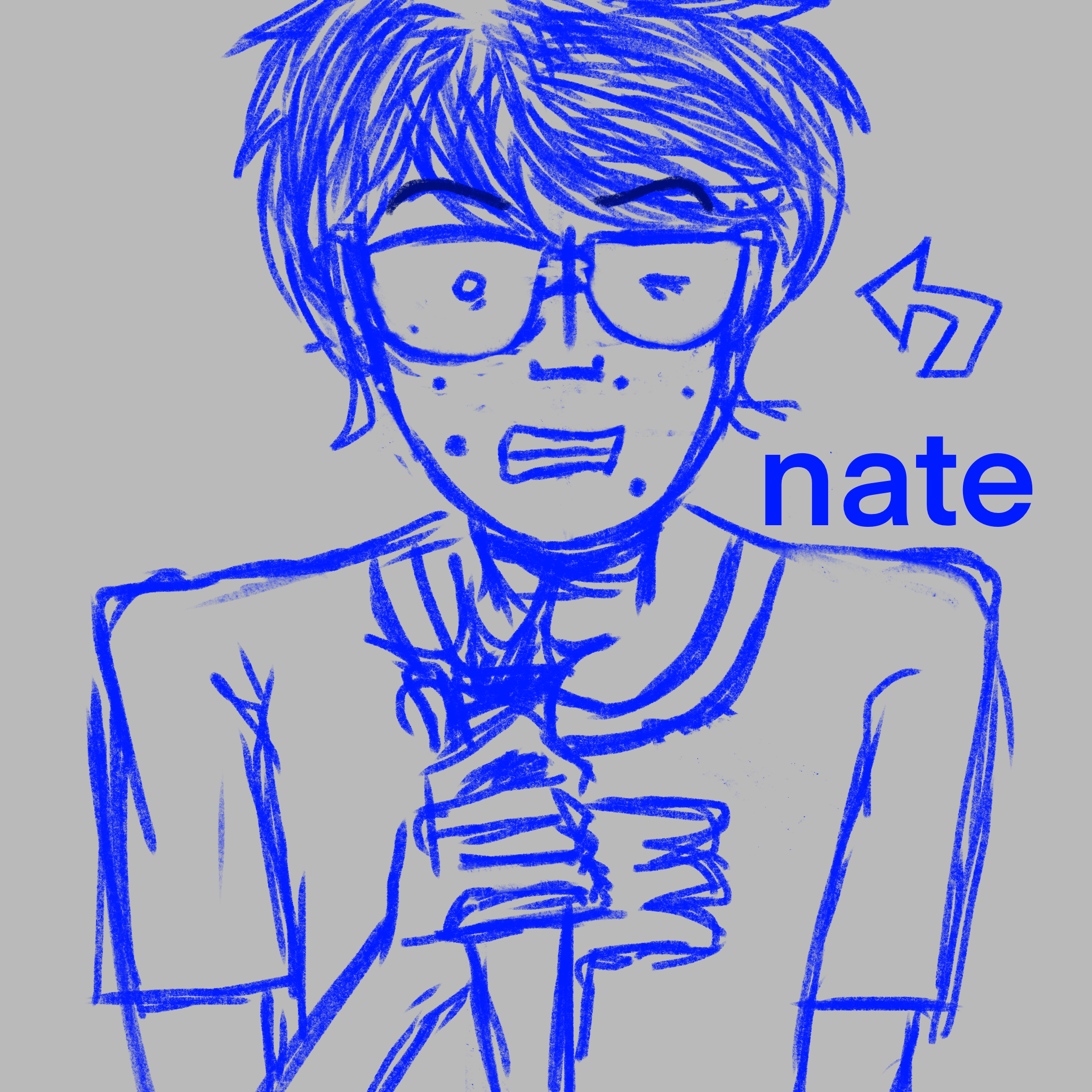 its nate obviously, say hi nate!!!