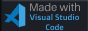 Made with Visual Studio Code