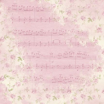 pink music sheet