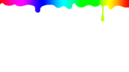 rainbow drippy