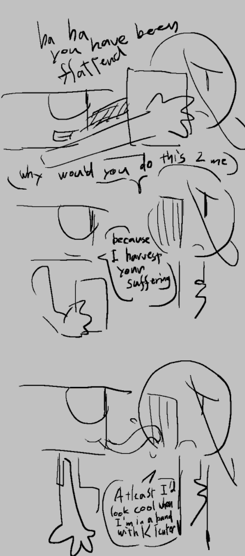 豊が鍵を本でぺったんこにしているクソみたいな漫画。ぺったんこにされた箇所を豊は舐めてなにかを採取する。