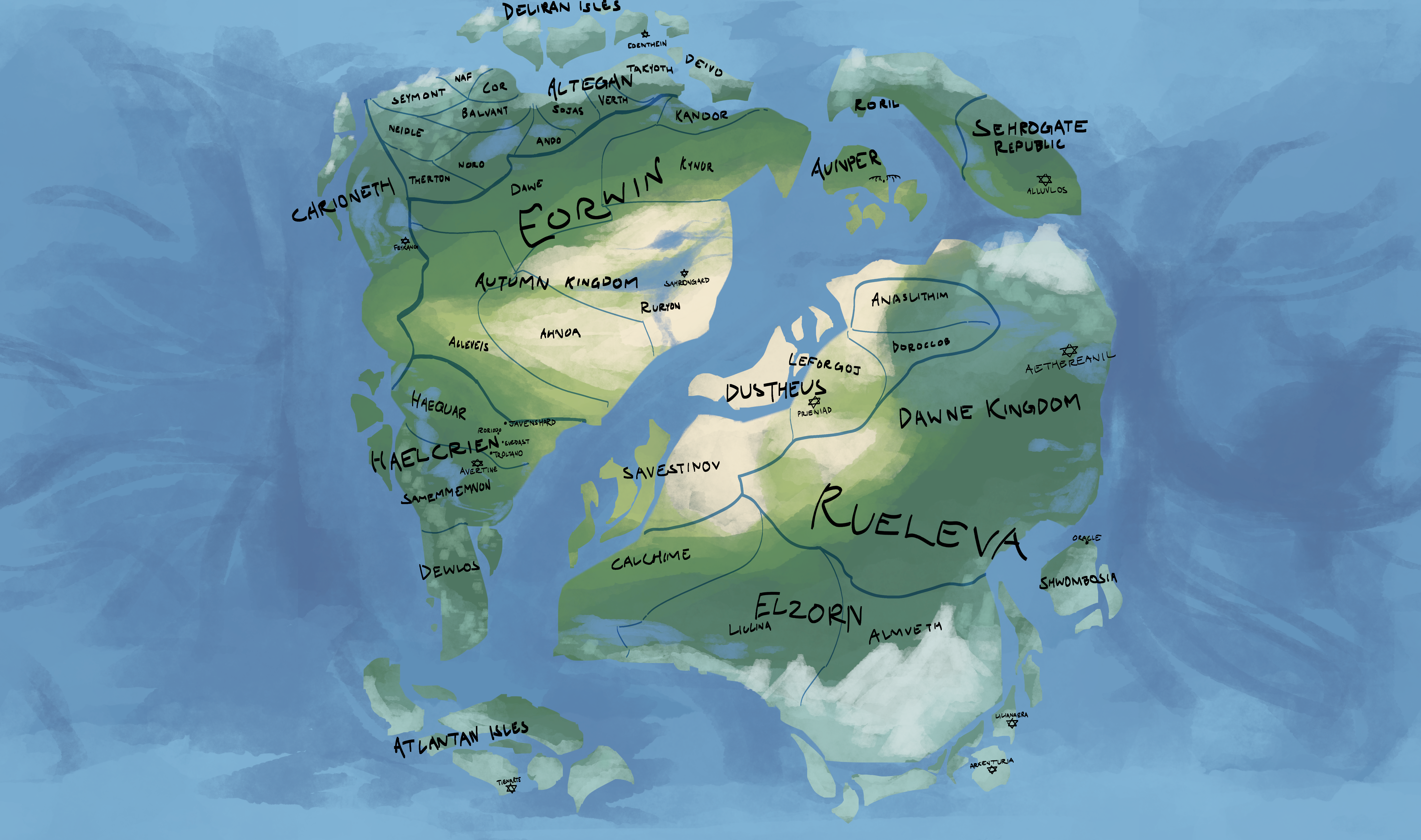 map of kaaldenvale
