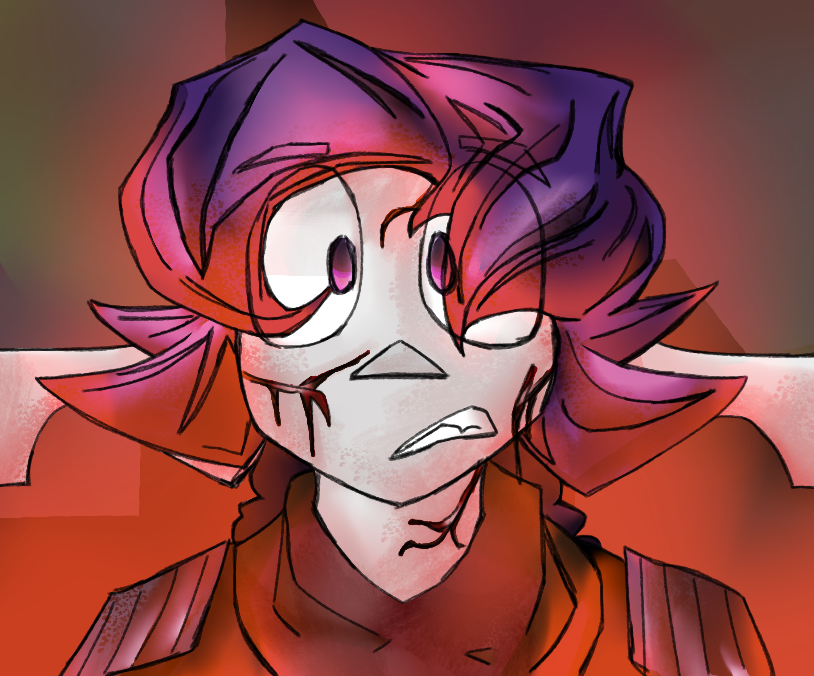 ari looks at you in horror