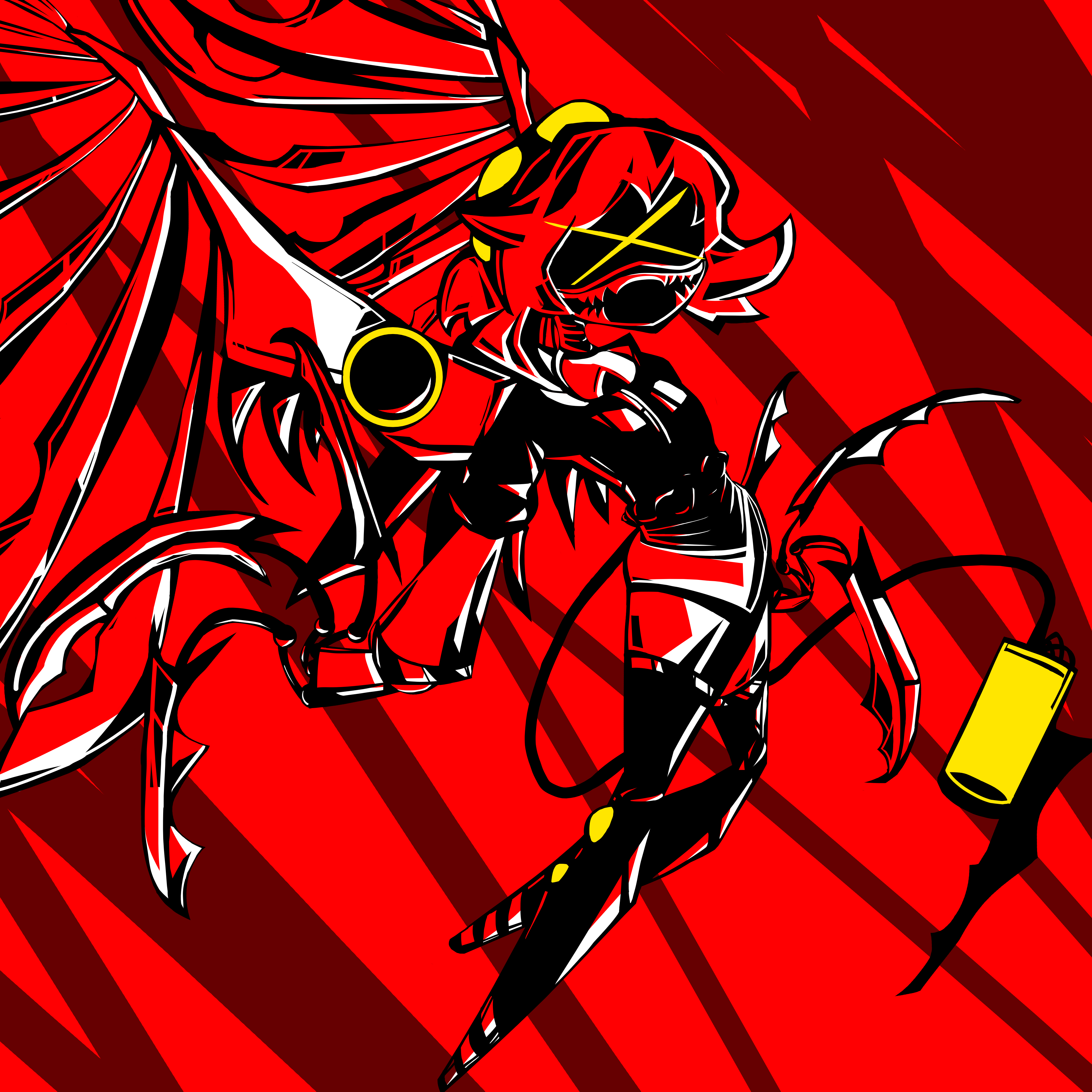 v flies menacingly towards you