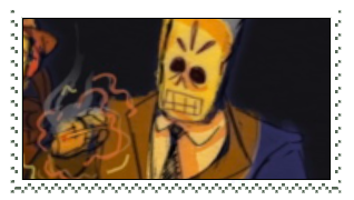 manny calavera / art: strudeljell