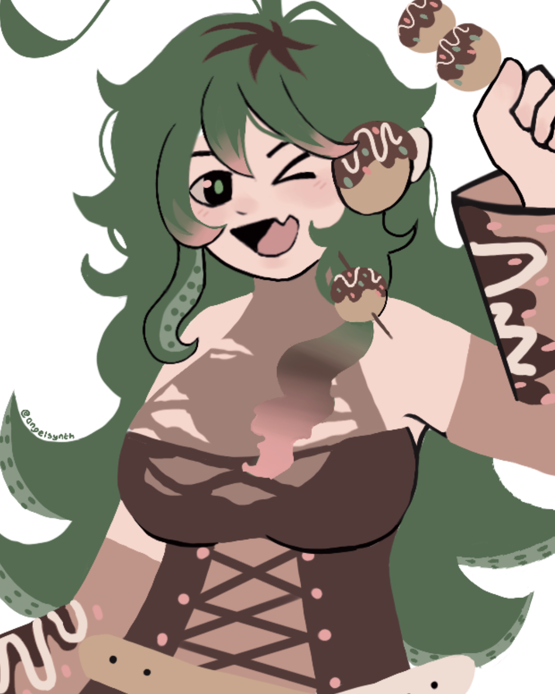 Takoyaki art by angelsynth
