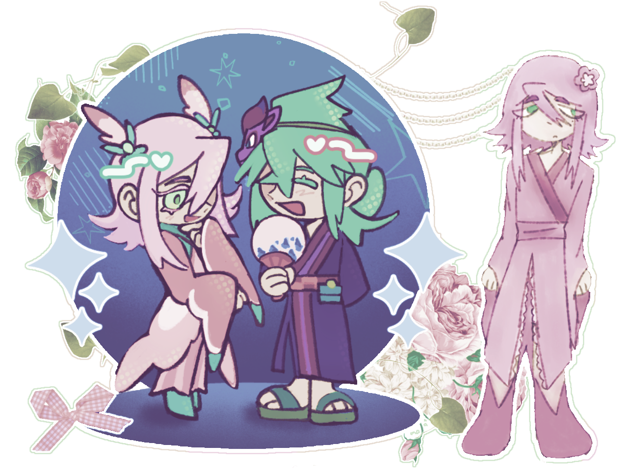 arufilpe and tenko_cody on artfight