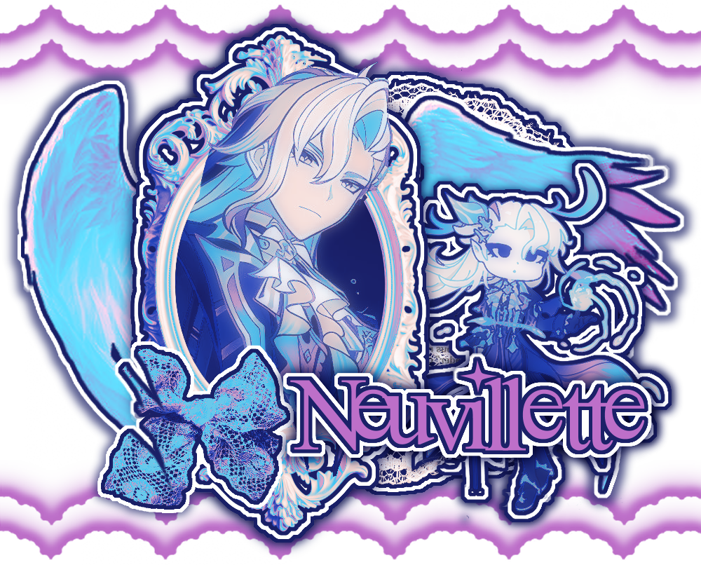 neuvillette | chibi @Minty_Chu on twitter