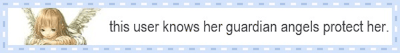 this user knows her guardian angels protect her