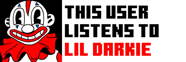 this user listens to lil darkie