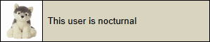 this user is nocturnal