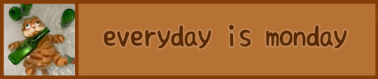 everyday is monday