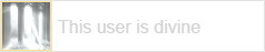 this user is divine