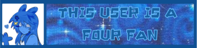 this user is a four fan