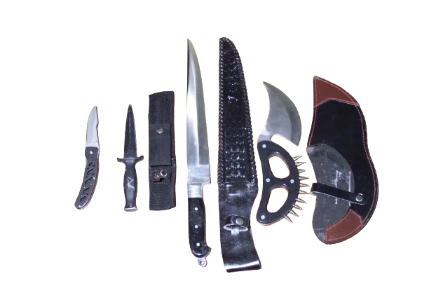 5 - Various knives they never used during the attack on columbine