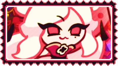 white peach cookie
