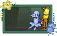 blue and yellow