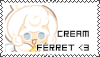 cream ferret