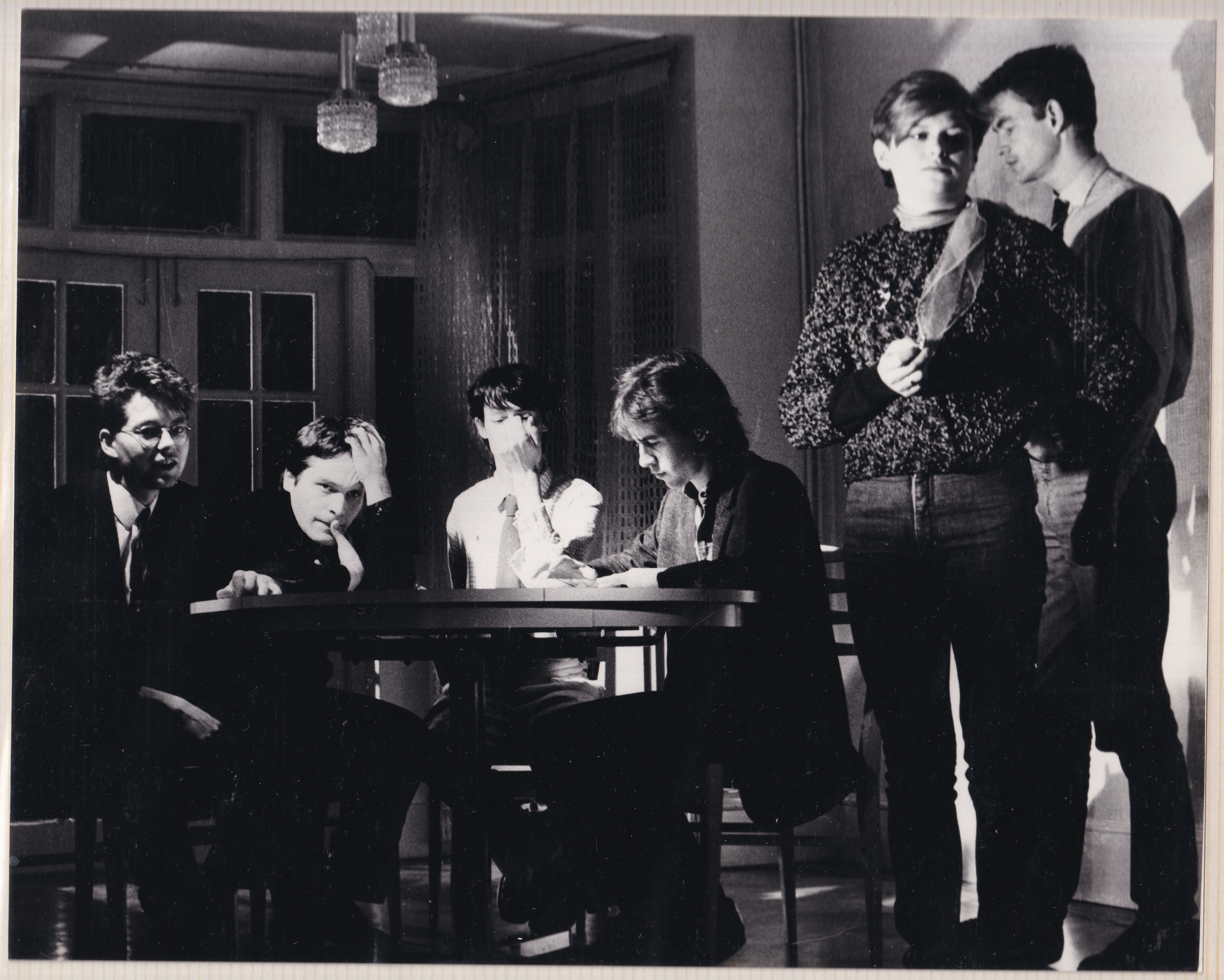 The band in their living room