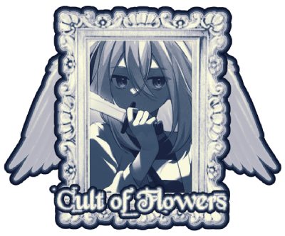 text says "cult of flowers"