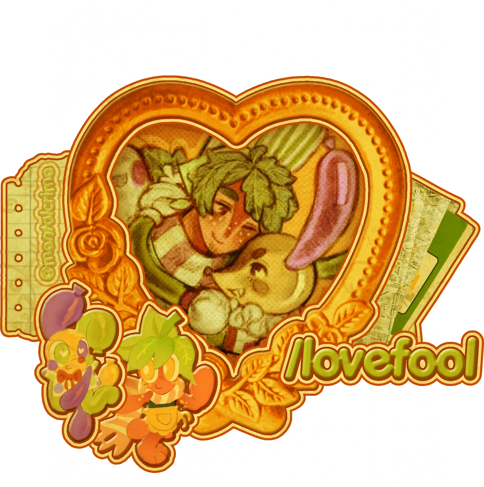 art cr @ringsid3r on twt (for the one in main graphic) and @sejifu4 on twt (for chibi sprout & looey)