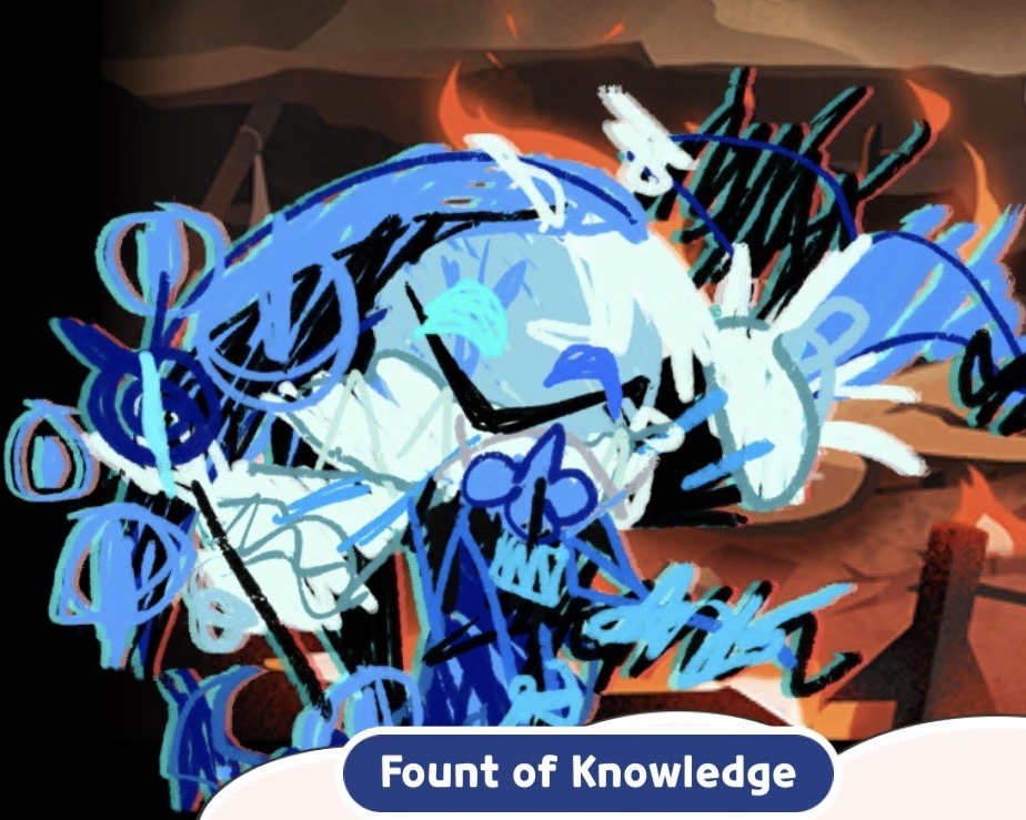 Shadow Milk's manic, scribbly sprite