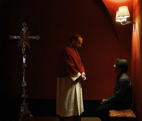 Lawrence: Defeat? This is a conclave, Aldo. It's not a war.
Bellini: It is a war, and you have to commit to a side.