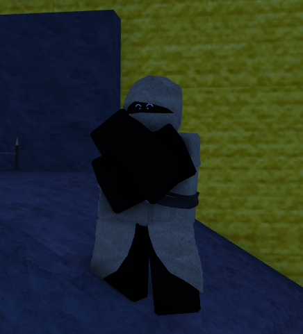 Wayward Taph in his Robloxian glory! The original concept art was done by my partner @opossumkingdom and the model was done by Agrovient.