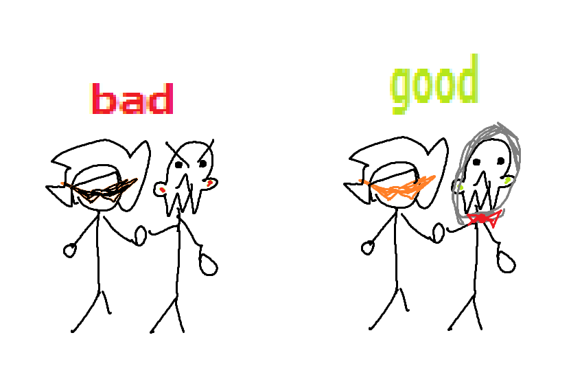 dirkuu bad, alliedirk good.