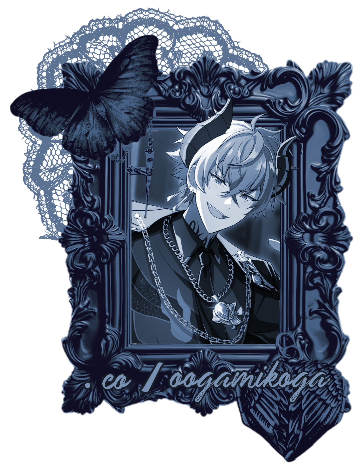 frame by lvciis on discord
fanart by reko_half on twt
