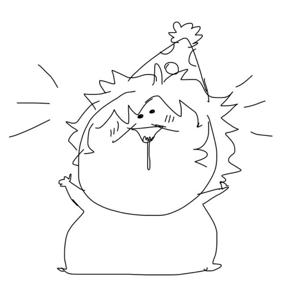 drawing of chris from oneyplays. also by @loathefan42 on twitter