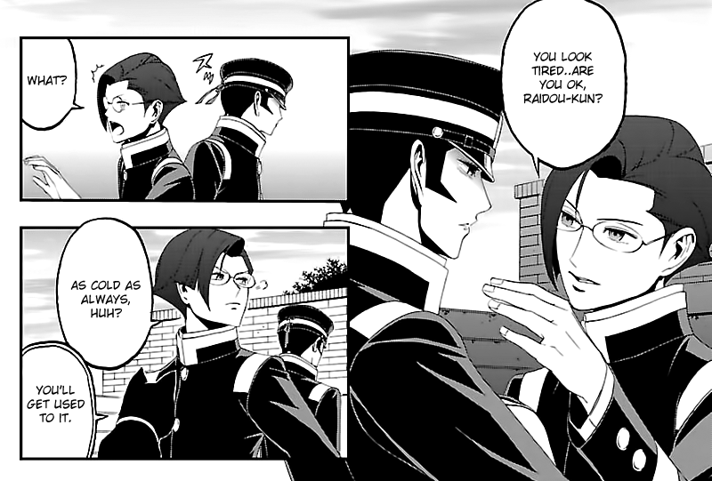 raisei yaoi IS REAL. Seriously why did seimei reach out like that what is his PROBLEM<br> congrats raidou on being the gayest aroace protag ever