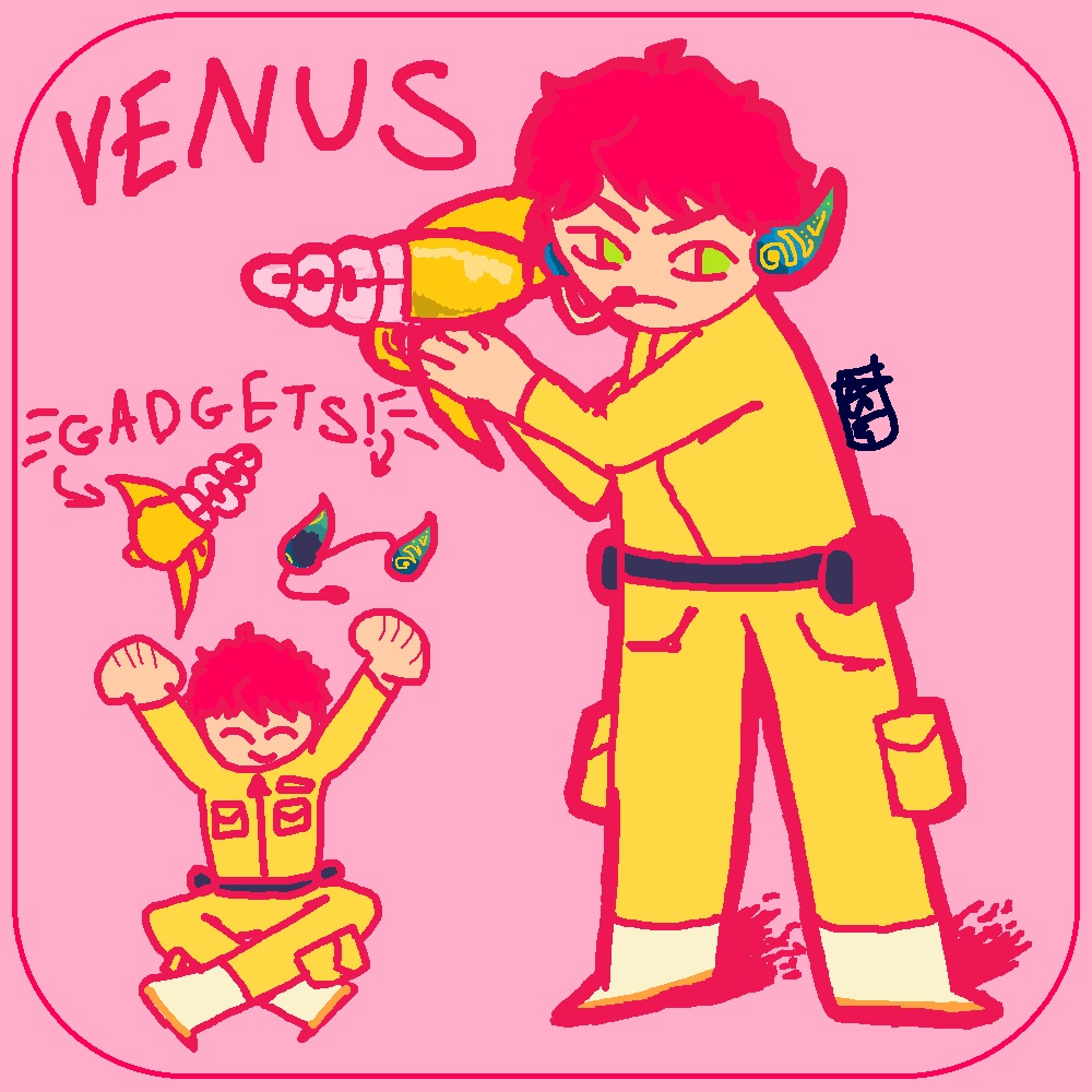 venus MSpaint art