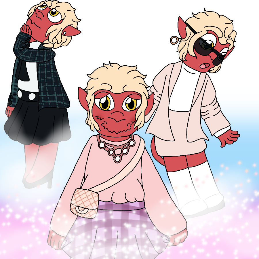 The same piece from before, but the speech bubbles are removed.