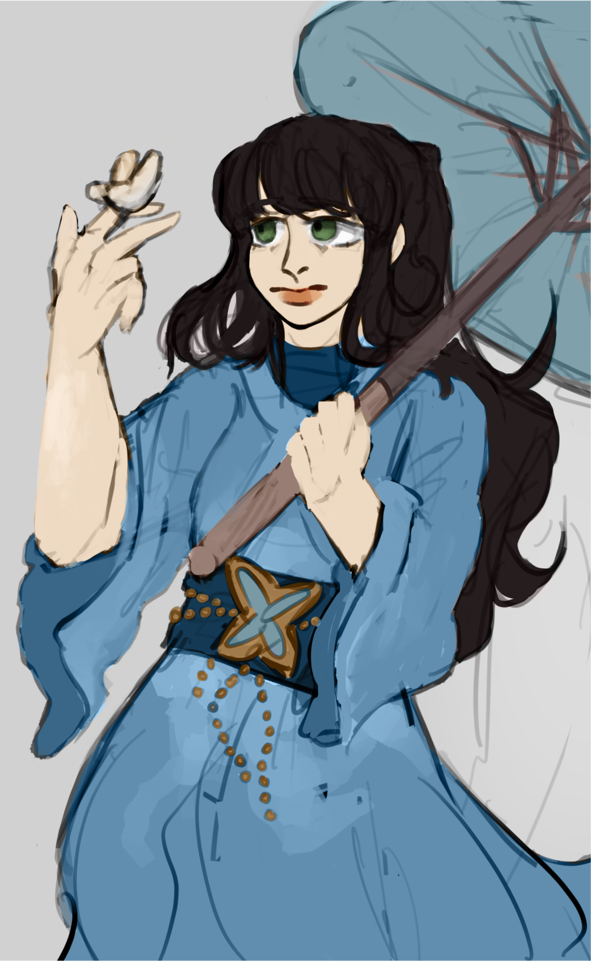 Flat coloring of Annethe