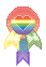 Gay ribbon