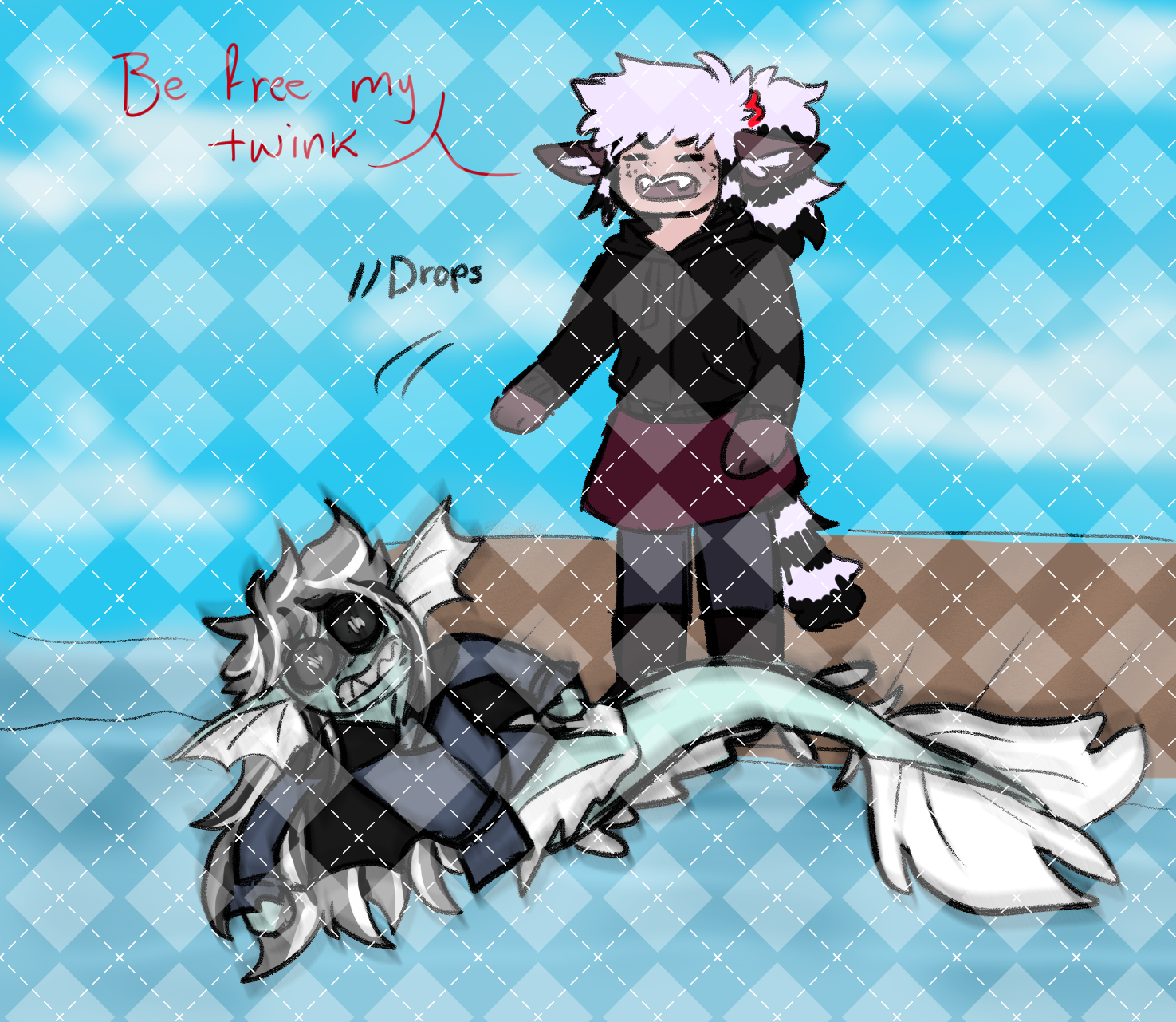 nyana throwing kaerio