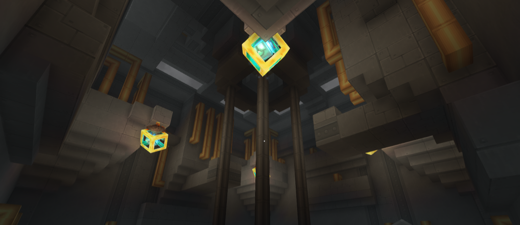 gameplay screenshot; inside of a machine