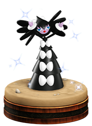 gothitelle on a pedestal