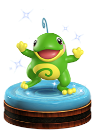 politoed on a pedestal