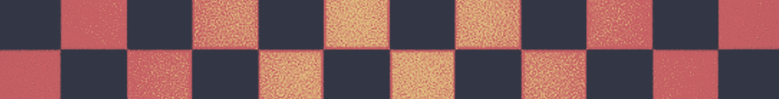 black red and yellow colored checker pattern divider