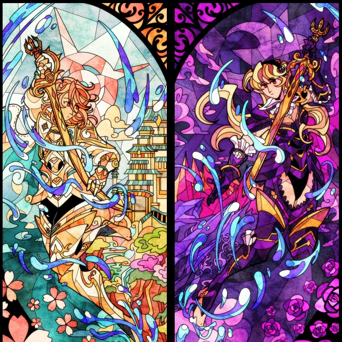 light and dark 